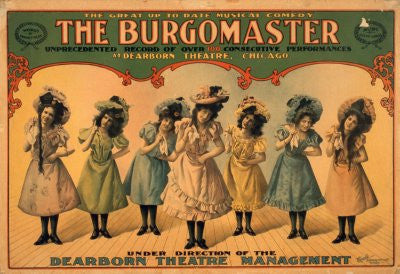 Burgomaster poster 11x17 The Poster Depot