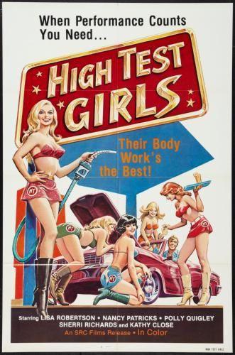 High Test Girls poster 16in x 24in