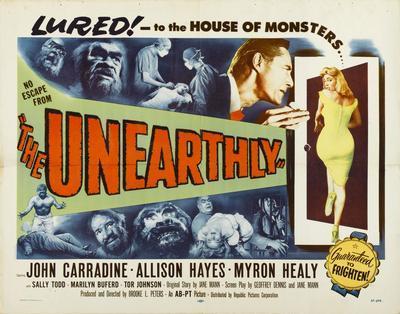 Unearthly The poster 16inx24in