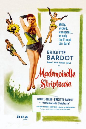 Mademoiselle Striptease poster for sale cheap United States USA