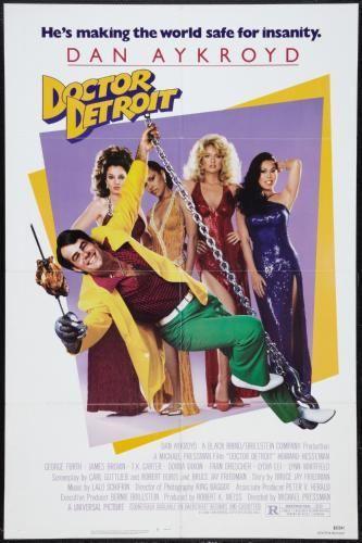 Doctor Detroit movie poster Metal Print 8in x 12in