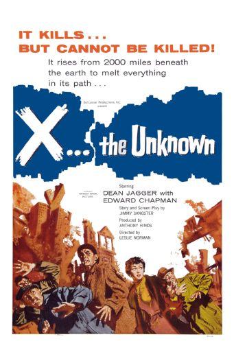 X The Unknown Metal Print 8in x 12in