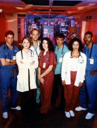 Er Cast Poster George Clooney 24inx36in The Poster Depot