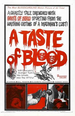 Taste Of Blood A poster for sale cheap United States USA