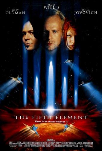 Fifth Element The Metal Movie Poster 8in x 12in