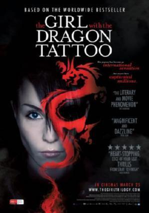 Girl With The Dragon Tattoo Movie Poster 16in x 24in - Fame Collectibles