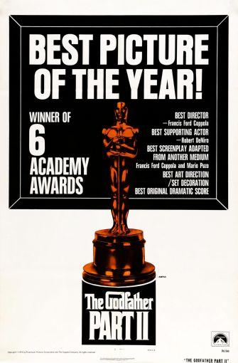 The Godfather Part 2 Metal Movie Poster 8in x 12in