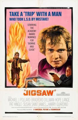 Jigsaw Metal Movie Poster 8in x 12in