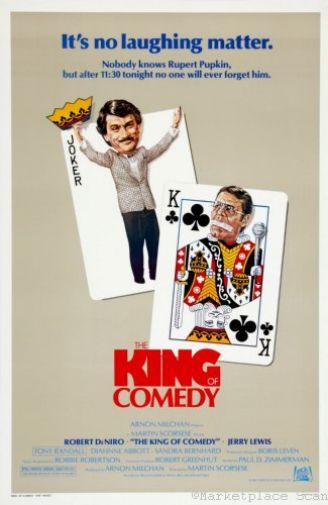 King Of Comedy Metal Movie Poster 8in x 12in