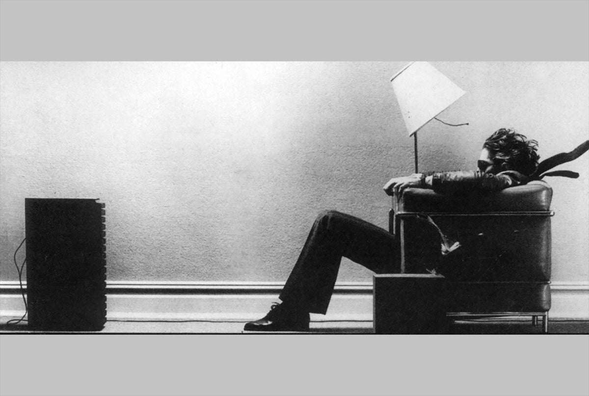 Maxell Blown Away Speaker Ad poster Metal Sign Wall Art 8in x 12in 12"x16"