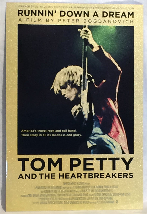 Tom Petty Runnin Down A Dream poster Metal Sign Wall Art 8in x 12in 12