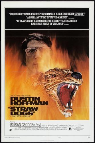 Straw Dogs Metal Movie Poster 8in x 12in The Poster Depot