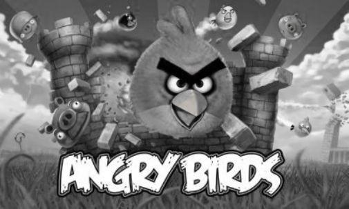 Angry Birds poster tin Metal Print Wall Art