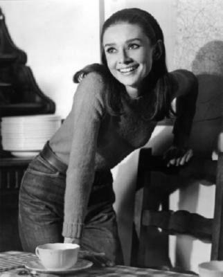 Audrey Hepburn Poster Black and White Poster On Sale United States