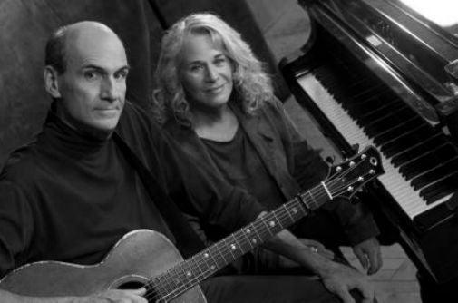 Carole King James Taylor Poster Black and White Mini Poster 11"x17"