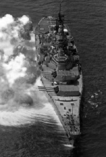 Uss Iowa Black and White Metal Poster Choose Style The Poster Depot