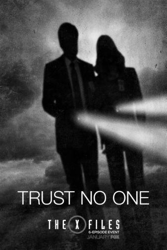The XFiles black and white poster