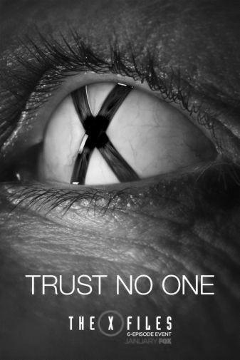 The XFiles black and white poster
