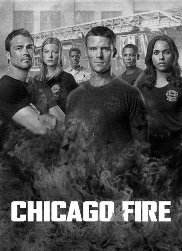Chicago Fire poster tin Metal Print Wall Art