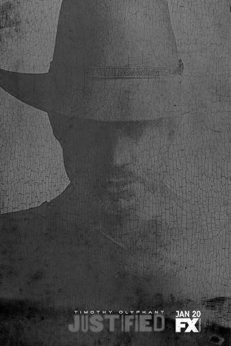Justified Poster Black and White Poster 16x24 | The Poster Depot The Poster Depot