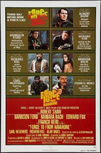 Force 10 From Navarone Movie Poster 16inx24in - Fame Collectibles