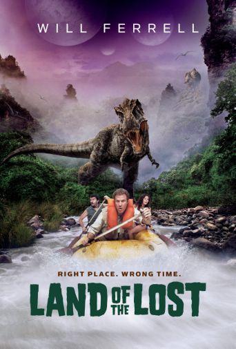 Land Of The Lost movie poster Metal Print 8in x 12in