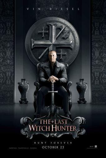 Last Witch Hunter Metal Movie Poster 8in x 12in