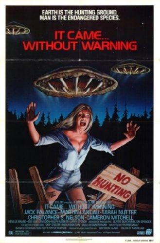 Without Warning Metal Movie Poster 8in x 12in The Poster Depot