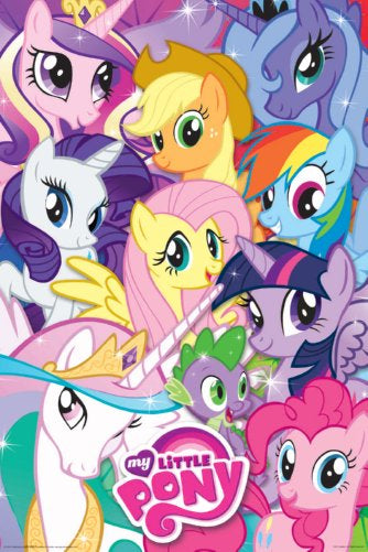 My Little Pony Portraits Poster 24"x36"