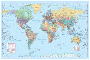 World Map Poster 24x36 Poster