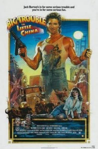 Big Trouble In Little China 11x17 poster for sale cheap United States USA