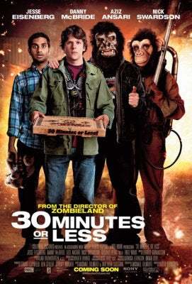 30 Minutes Or Less Movie poster Large for sale cheap United States USA