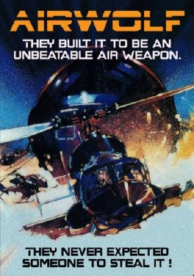 Airwolf poster Large for sale cheap United States USA