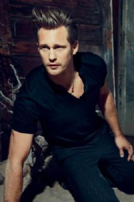 Alexander Skarsgard poster #01 Black T-Shirt poster Large for sale cheap United States USA