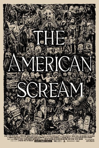 American Scream movie Poster Oversize On Sale United States