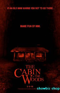 Cabin In The Woods Movie Poster #01 poster Make Fun Of Him 27"x40" 27x40 Oversize The Poster Depot