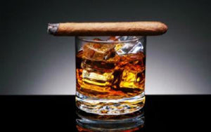 Cigar And Whisky poster #01 Art poster 27"x40" 27x40 Oversize