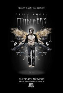 Criss Angel Mindfreak poster #01 poster 27"x40" 27x40 Oversize