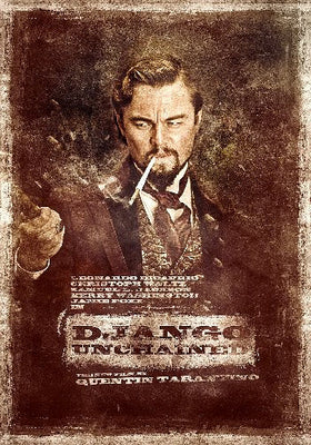 Django Unchained movie Poster 27"x40" 27x40 Oversize The Poster Depot