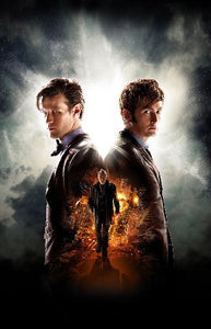 Doctor Who 50Th Anniversary Tennant Smith poster Large for sale cheap United States USA