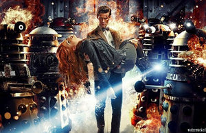 Dr Who Season 7 poster 27"x40" 27x40 Oversize