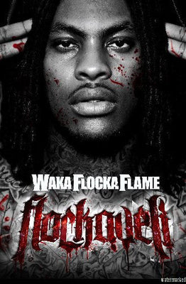 Waka Flocka Flame poster Large for sale cheap United States USA