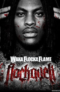 Waka Flocka Flame poster 27"x40" 27x40 Oversize