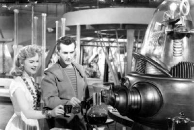 Forbidden Planet Movie Poster Robby poster 27"x40" 27x40 Oversize The Poster Depot