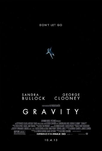 Gravity Movie poster Large for sale cheap United States USA