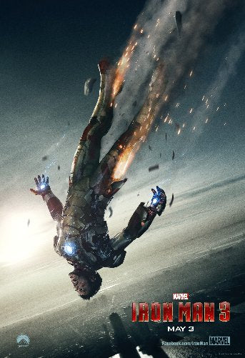 Ironman 3 movie Poster 27"x40" 27x40 Oversize The Poster Depot