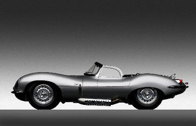 Jaguar Xk Ss 1957 Art Poster Oversize On Sale United States