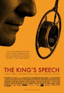 Kings Speech The Movie poster Large for sale cheap United States USA