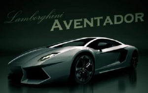Lamborghini Aventador poster #01 poster 24"x36" 24x36 Large