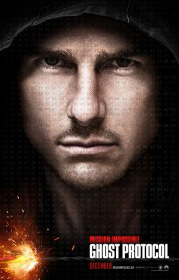 Mission Impossible 4 Movie poster Ghost Protocol Large for sale cheap United States USA